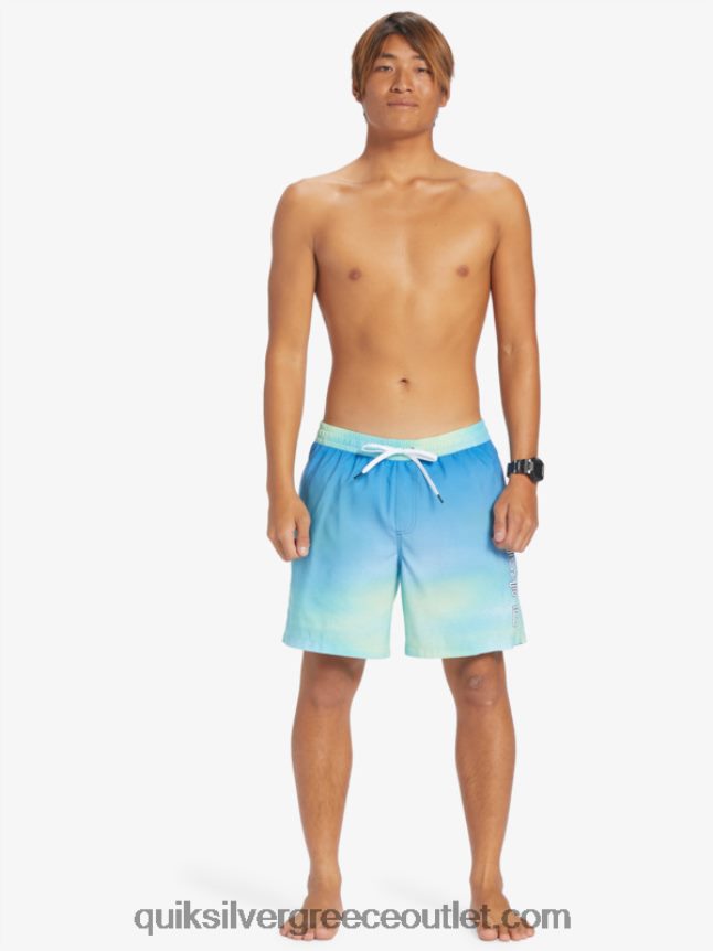 καθημερινό αεράκι 17 βόλες Quiksilver άνδρες 66LP84722 ποτάμι μπλε
