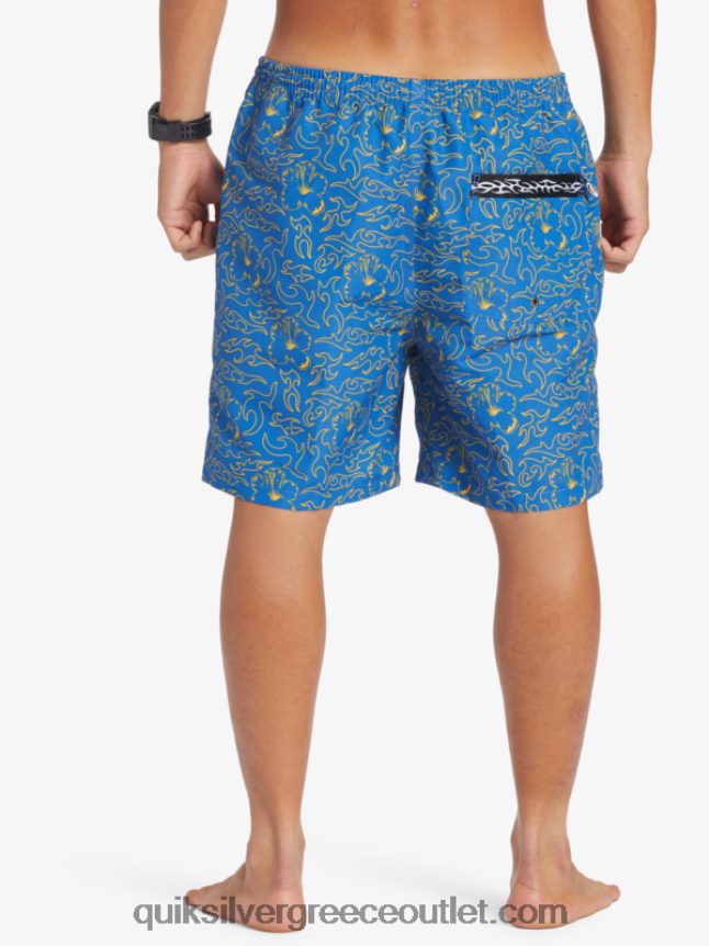 κρόνος 18 βολέ Quiksilver άνδρες 66LP84584 τουρκική θάλασσα