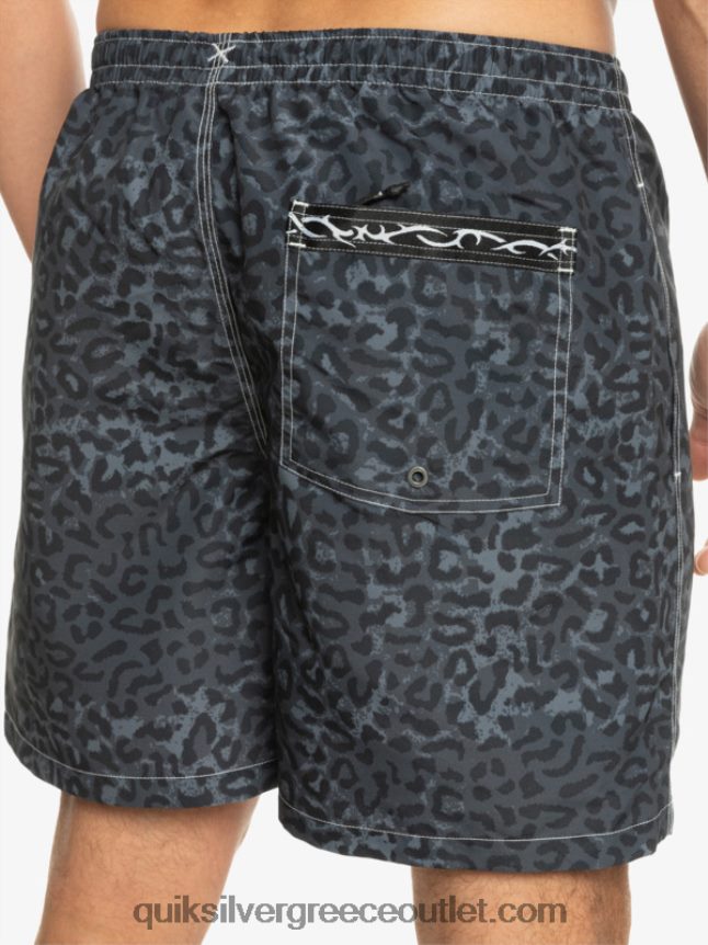 κρόνος 18 βολέ Quiksilver άνδρες 66LP84586 ασφαλτικό σκυρόδερμα