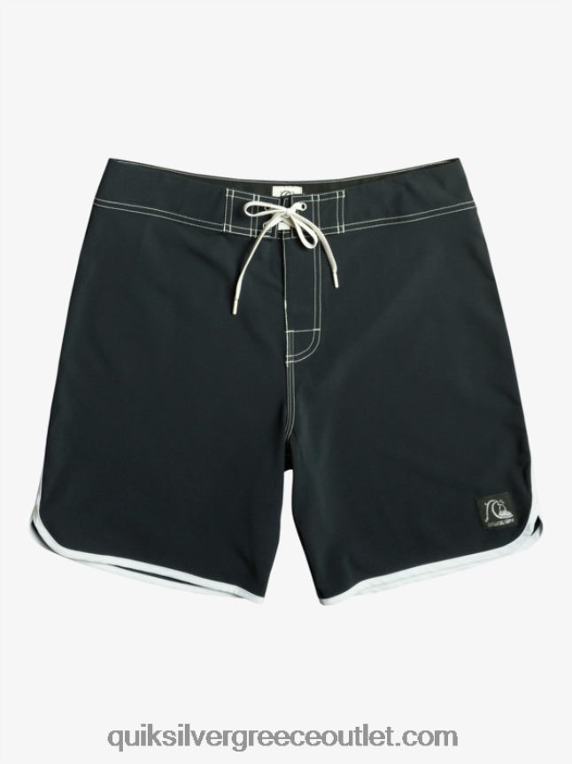 αυθεντικό χτένι 18 boardshort Quiksilver άνδρες 66LP8486 μαύρος