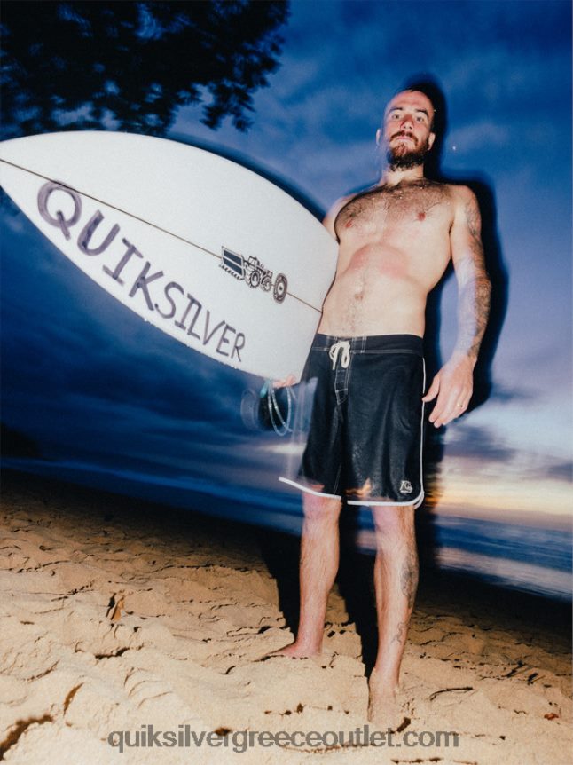 αυθεντικό χτένι 18 boardshort Quiksilver άνδρες 66LP8486 μαύρος