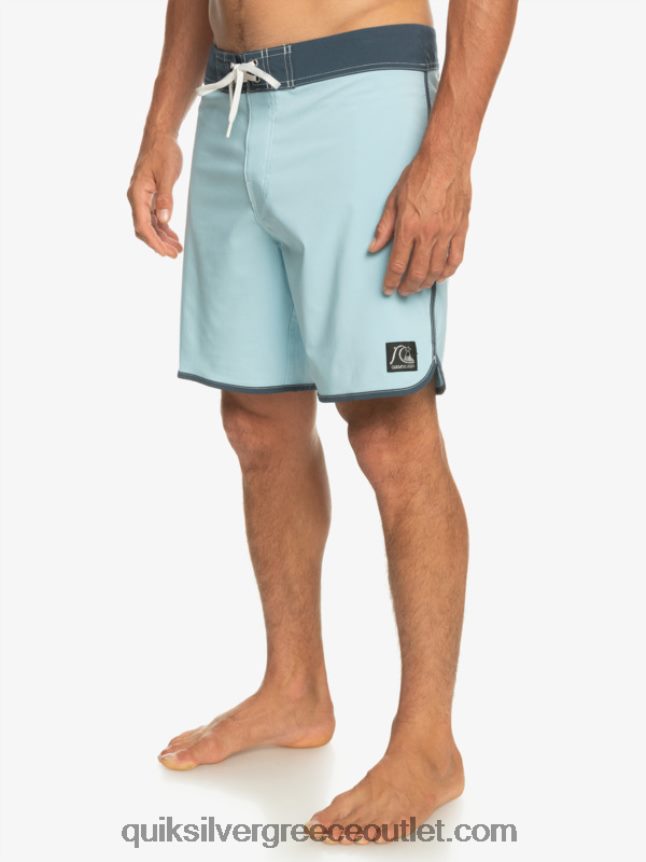αυθεντικό χτένι 18 boardshort Quiksilver άνδρες 66LP8488 μπλε του ουρανού