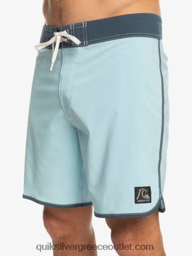 αυθεντικό χτένι 18 boardshort Quiksilver άνδρες 66LP8488 μπλε του ουρανού
