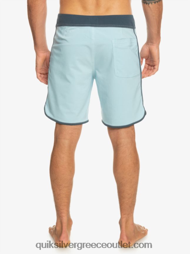 αυθεντικό χτένι 18 boardshort Quiksilver άνδρες 66LP8488 μπλε του ουρανού