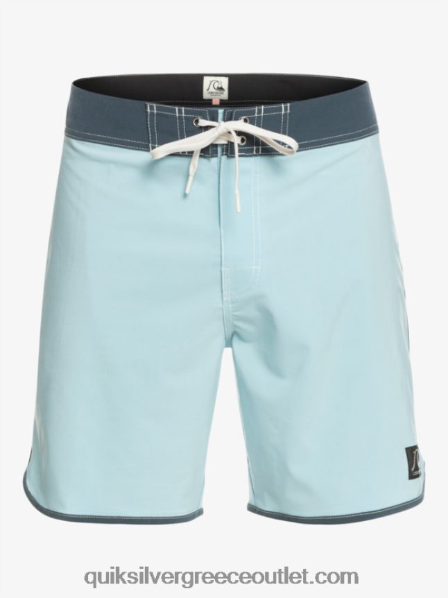 αυθεντικό χτένι 18 boardshort Quiksilver άνδρες 66LP8488 μπλε του ουρανού