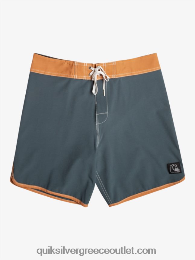 αυθεντικό χτένι 18 boardshort Quiksilver άνδρες 66LP8489 σκούρο σχιστόλιθο