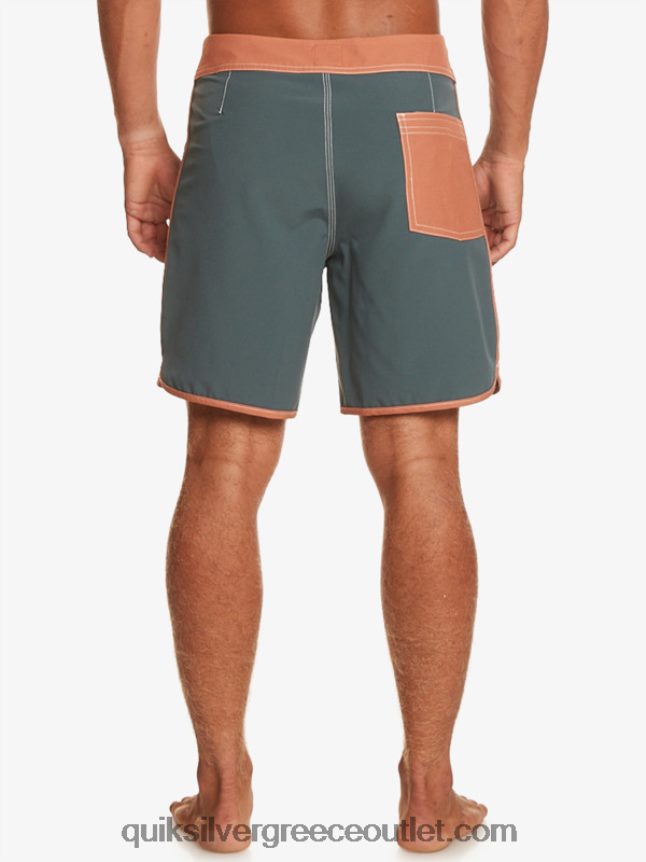 αυθεντικό χτένι 18 boardshort Quiksilver άνδρες 66LP8489 σκούρο σχιστόλιθο