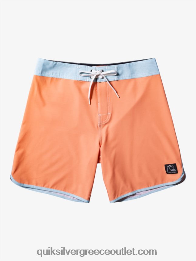αυθεντικό χτένι 18 boardshort Quiksilver άνδρες 66LP8490 μαύρισμα χαλκού