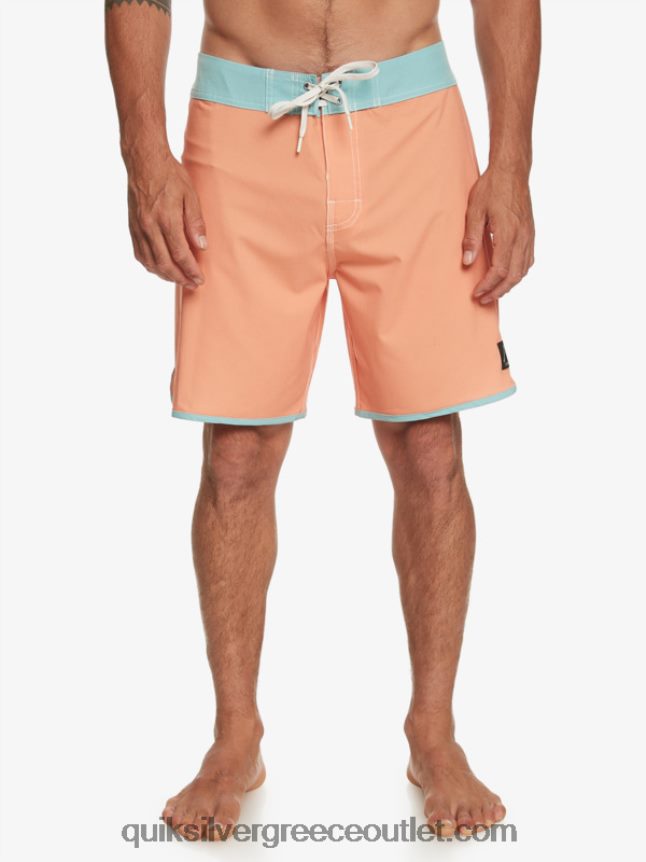 αυθεντικό χτένι 18 boardshort Quiksilver άνδρες 66LP8490 μαύρισμα χαλκού