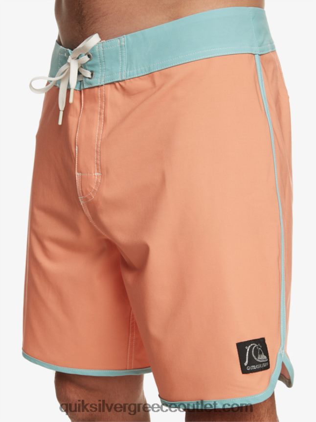 αυθεντικό χτένι 18 boardshort Quiksilver άνδρες 66LP8490 μαύρισμα χαλκού