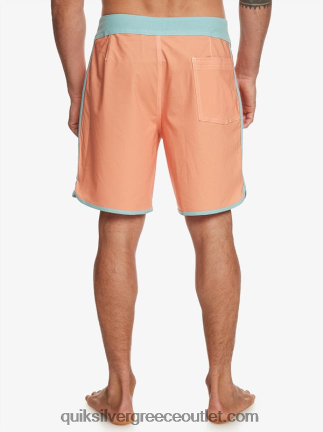 αυθεντικό χτένι 18 boardshort Quiksilver άνδρες 66LP8490 μαύρισμα χαλκού