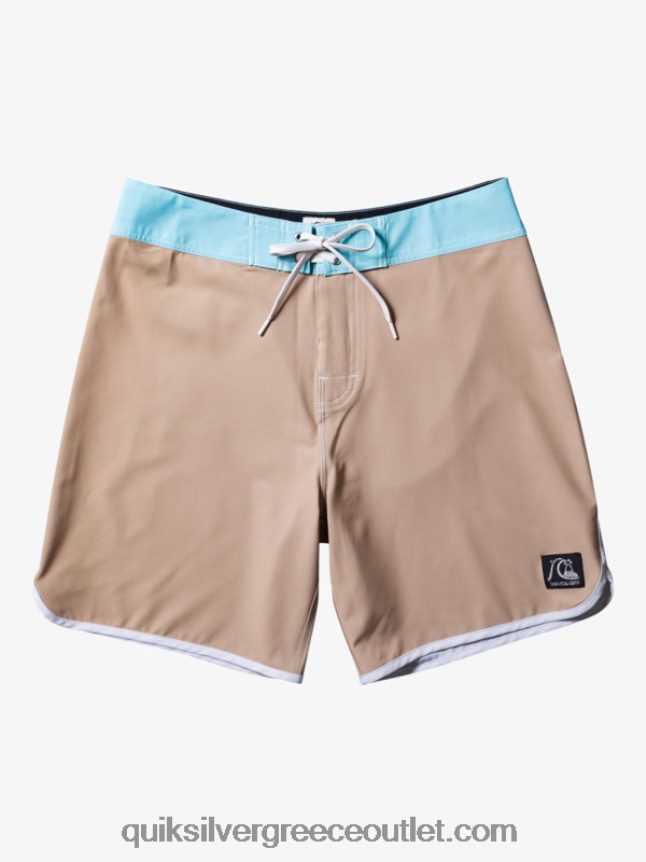 αυθεντικό χτένι 18 boardshort Quiksilver άνδρες 66LP8491 γκρι ελιάς