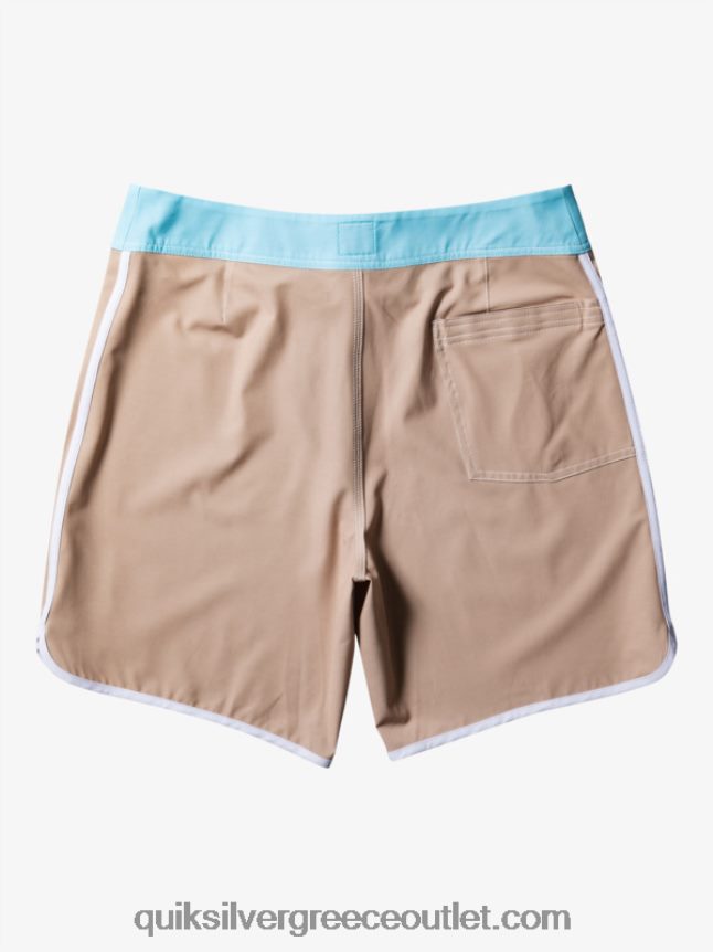 αυθεντικό χτένι 18 boardshort Quiksilver άνδρες 66LP8491 γκρι ελιάς