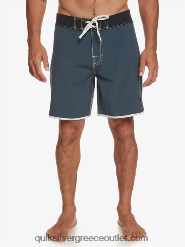 αυθεντικό χτένι 18 boardshort Quiksilver άνδρες 66LP8492 μεσάνυχτα ναυτικό