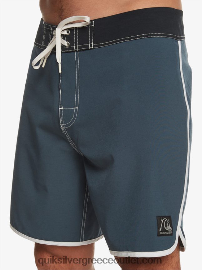 αυθεντικό χτένι 18 boardshort Quiksilver άνδρες 66LP8492 μεσάνυχτα ναυτικό