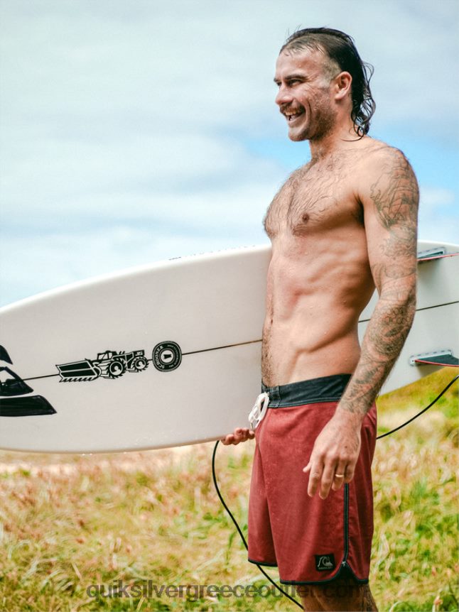 αυθεντικό χτένι 18 boardshort Quiksilver άνδρες 66LP8493 Μαρσάλα