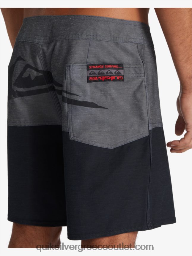 πράγματα πισινό λογότυπο 1986 17 boardshort Quiksilver x Stranger άνδρες 66LP841719 το ανάποδα