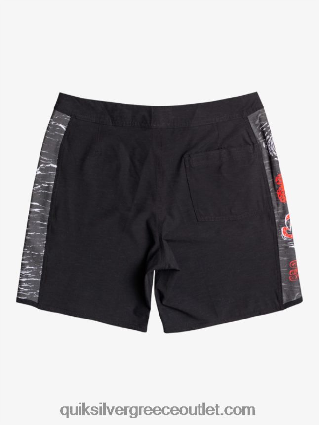 πράγματα πρωτότυπο αψίδα 1986 18 boardshorts Quiksilver x Stranger άνδρες 66LP841786 το ανάποδα