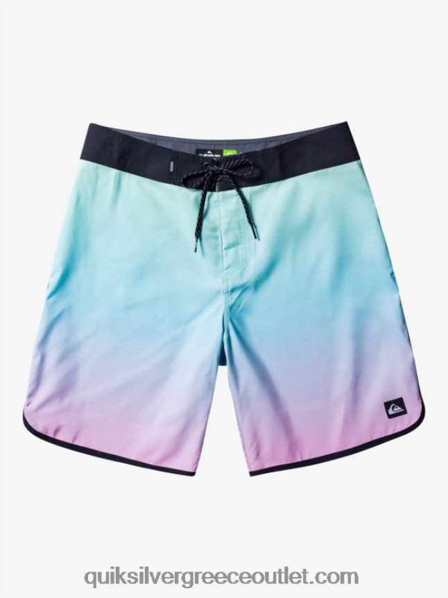 καθημερινό χτένι 19 boardshort Quiksilver άνδρες 66LP84766 ποτάμι μπλε
