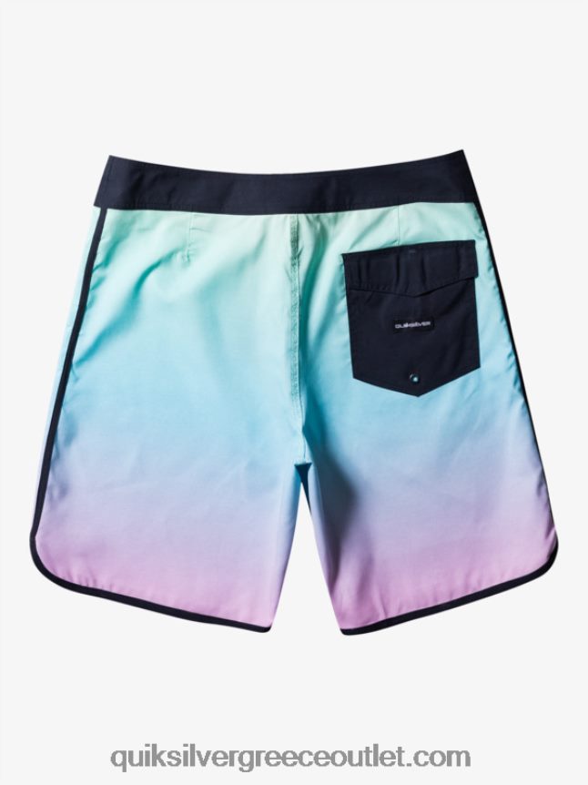καθημερινό χτένι 19 boardshort Quiksilver άνδρες 66LP84766 ποτάμι μπλε