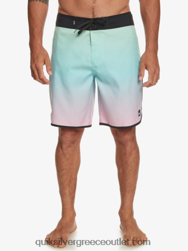 καθημερινό χτένι 19 boardshort Quiksilver άνδρες 66LP84766 ποτάμι μπλε