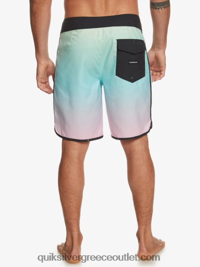καθημερινό χτένι 19 boardshort Quiksilver άνδρες 66LP84766 ποτάμι μπλε