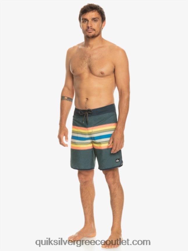 καθημερινό χτένι 19 boardshort Quiksilver άνδρες 66LP84768 ναυτικό μπλέιζερ