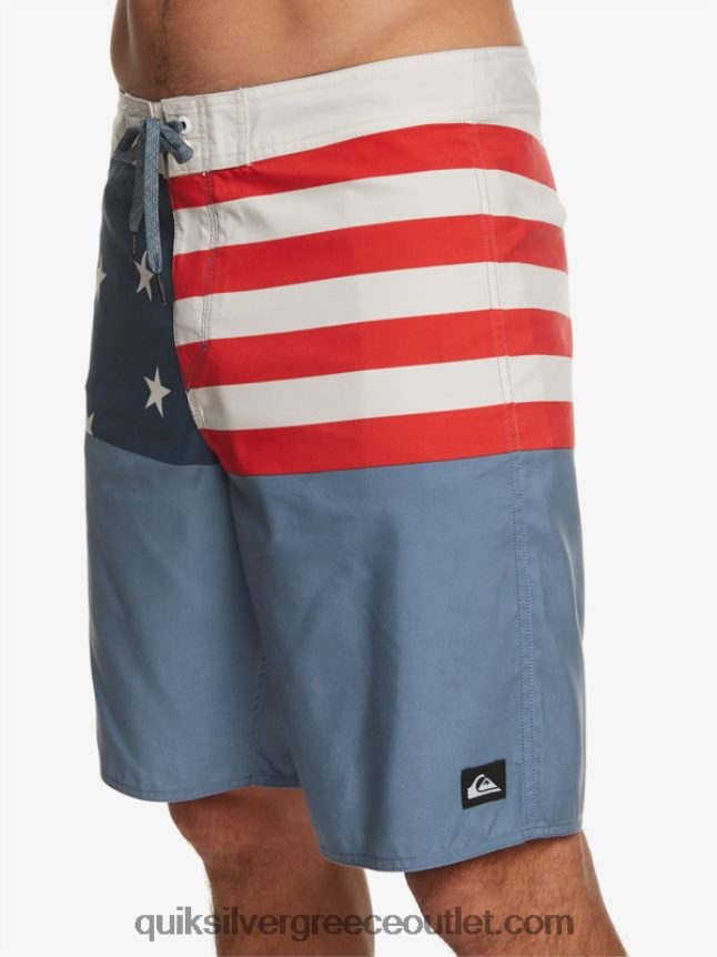 καθημερινή διαίρεση 20 ταμπλό Quiksilver άνδρες 66LP84670 μεσάνυχτα ναυτικό