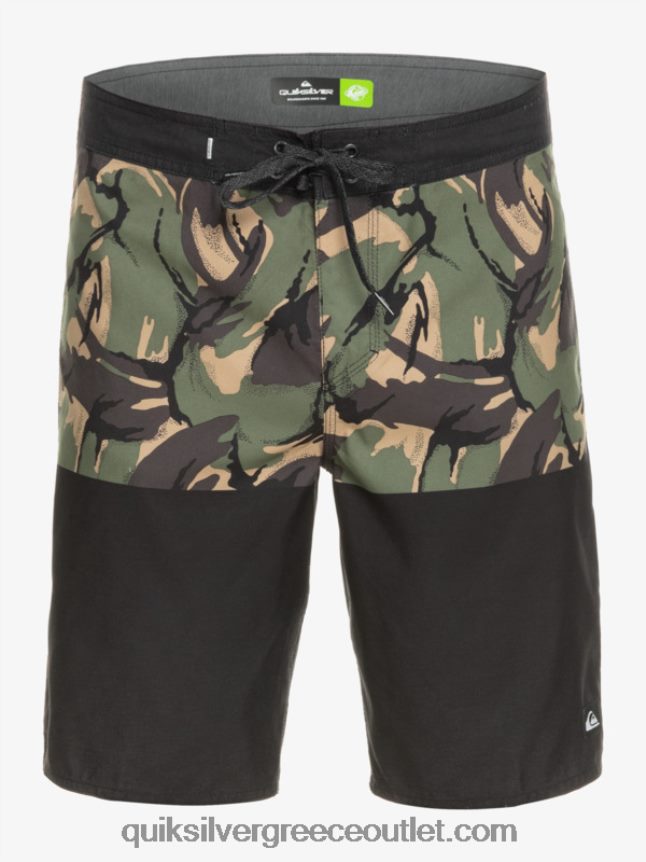 καθημερινή διαίρεση 20 ταμπλό Quiksilver άνδρες 66LP84671 μαύρος