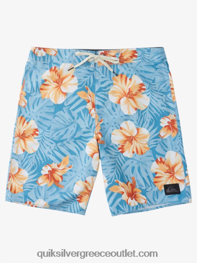 καθημερινά κλασικά φλοράλ 20 boardshorts Quiksilver άνδρες 66LP841684 λιμάνι d floral