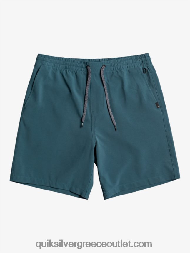 Ocean elastic 18 σορτς αμφίβια Quiksilver άνδρες 66LP84345 μεσάνυχτα ναυτικό