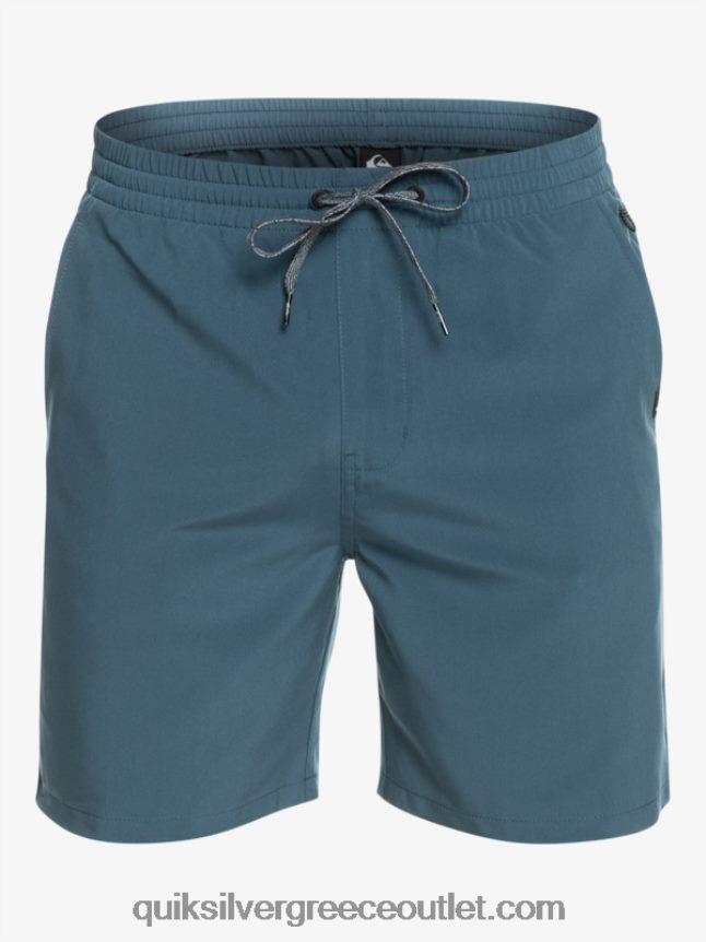 Ocean elastic 18 σορτς αμφίβια Quiksilver άνδρες 66LP84345 μεσάνυχτα ναυτικό