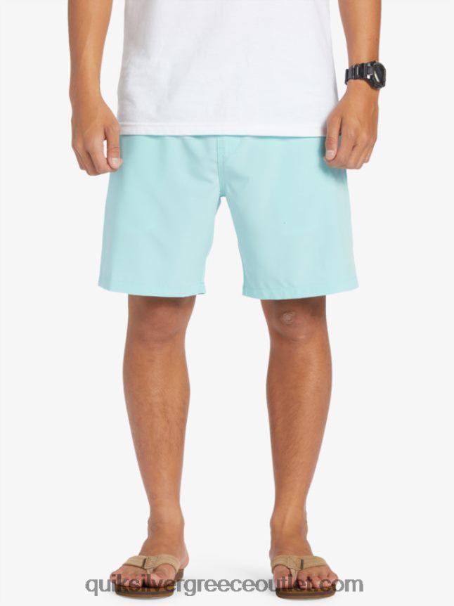 Ocean elastic 18 σορτς αμφίβια Quiksilver άνδρες 66LP84346 μπλε άγγελος