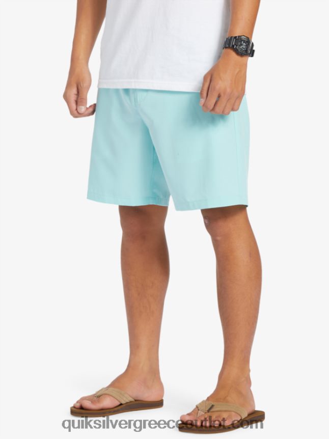 Ocean elastic 18 σορτς αμφίβια Quiksilver άνδρες 66LP84346 μπλε άγγελος