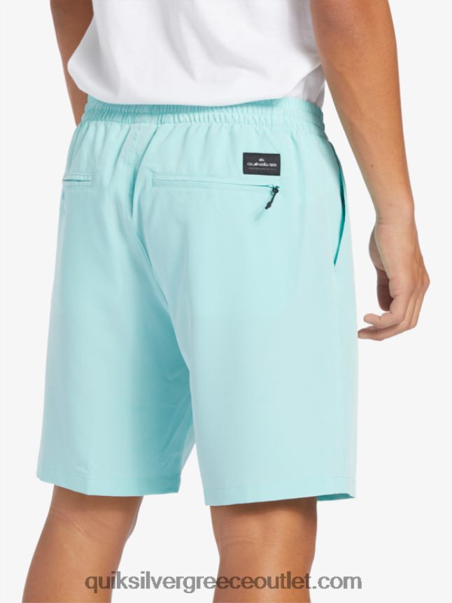 Ocean elastic 18 σορτς αμφίβια Quiksilver άνδρες 66LP84346 μπλε άγγελος
