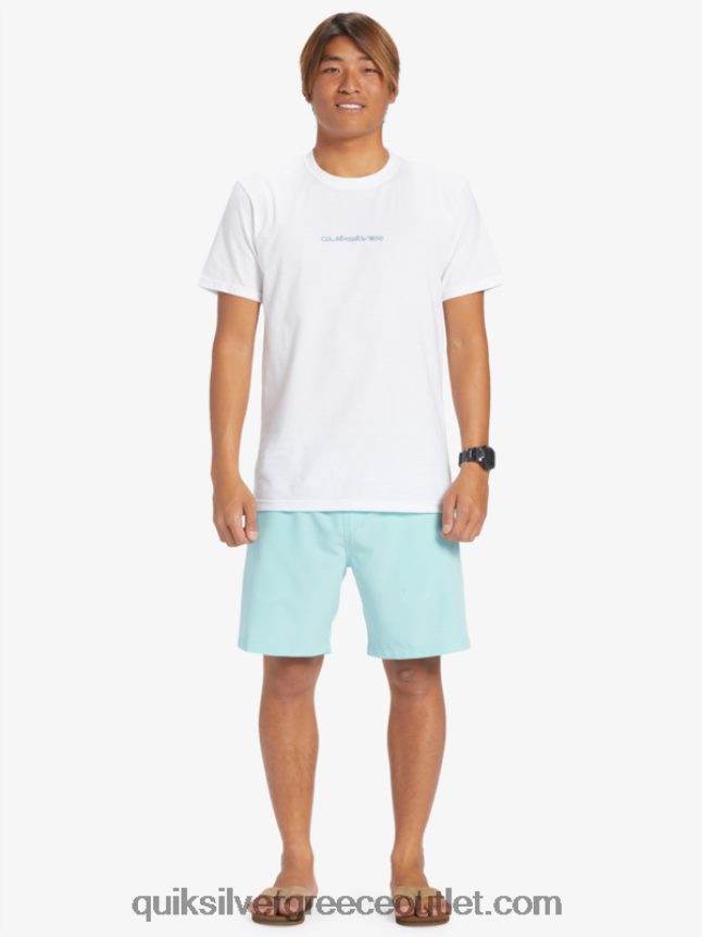 Ocean elastic 18 σορτς αμφίβια Quiksilver άνδρες 66LP84346 μπλε άγγελος