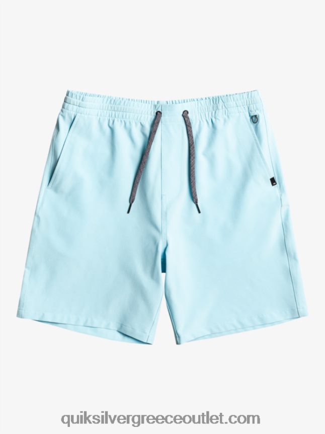 Ocean elastic 18 σορτς αμφίβια Quiksilver άνδρες 66LP84347 μπλε του ουρανού