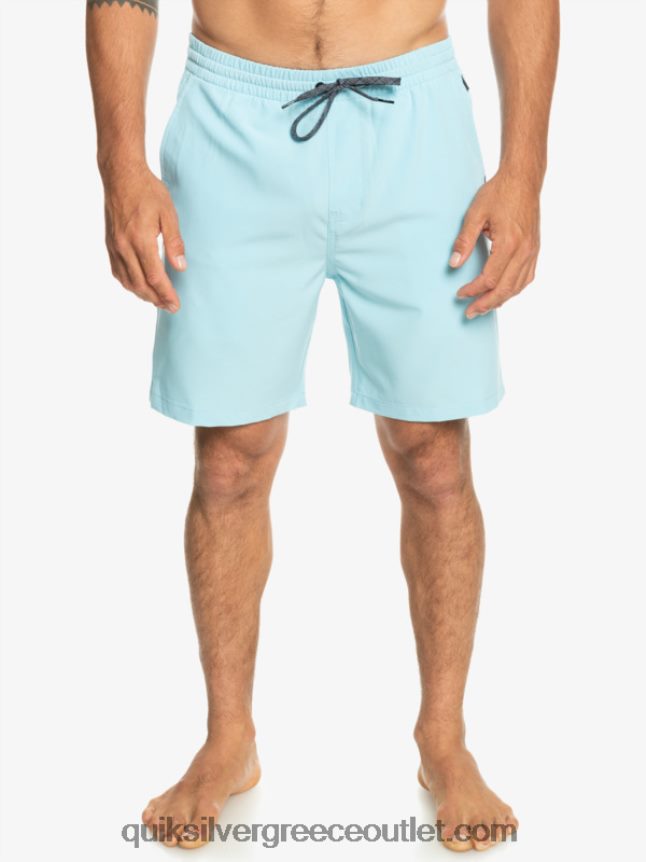 Ocean elastic 18 σορτς αμφίβια Quiksilver άνδρες 66LP84347 μπλε του ουρανού