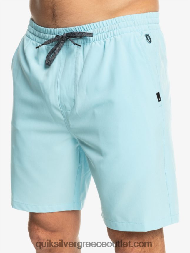 Ocean elastic 18 σορτς αμφίβια Quiksilver άνδρες 66LP84347 μπλε του ουρανού