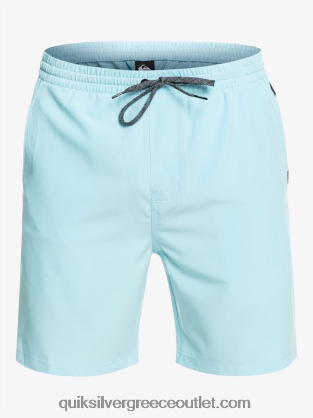 Ocean elastic 18 σορτς αμφίβια Quiksilver άνδρες 66LP84347 μπλε του ουρανού