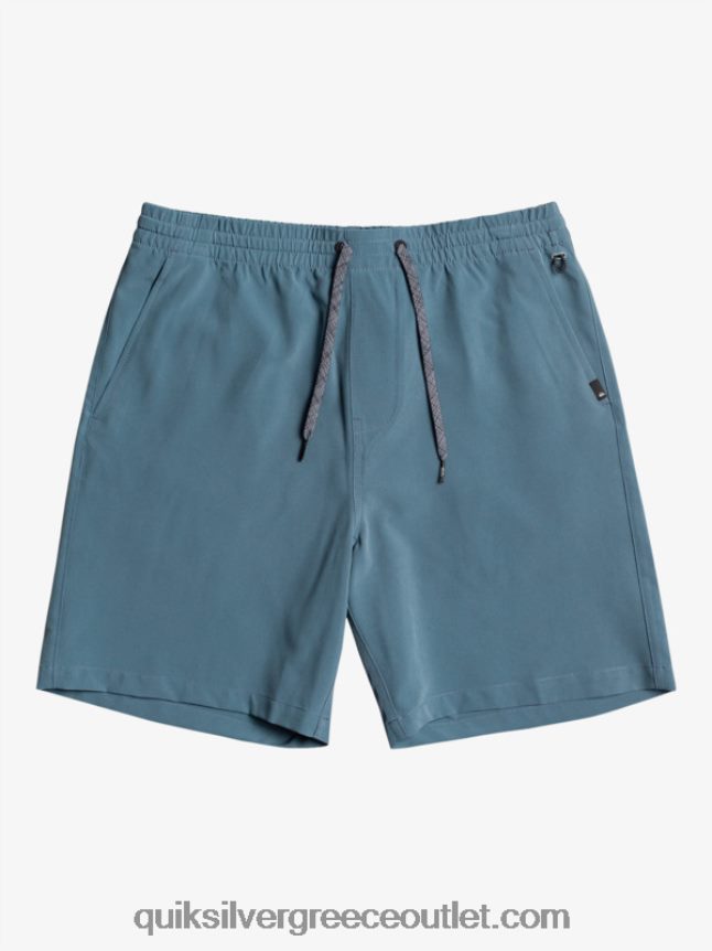 Ocean elastic 18 σορτς αμφίβια Quiksilver άνδρες 66LP84348 θάλασσα του Βέρινγκ