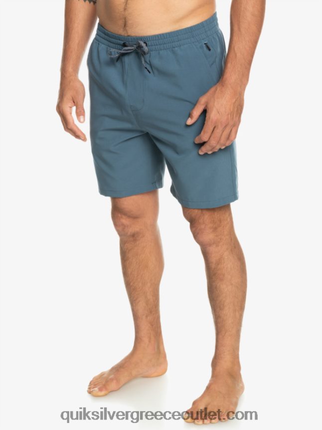 Ocean elastic 18 σορτς αμφίβια Quiksilver άνδρες 66LP84348 θάλασσα του Βέρινγκ