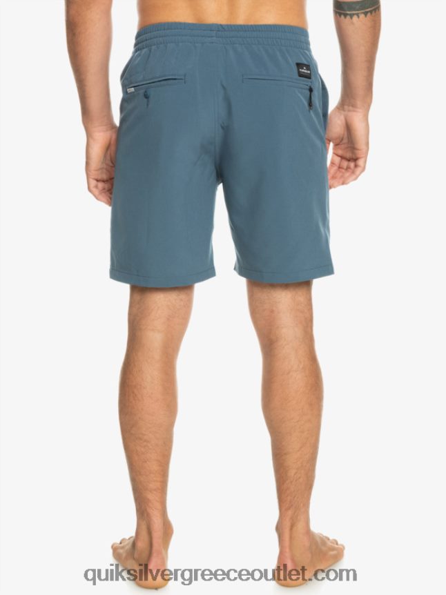 Ocean elastic 18 σορτς αμφίβια Quiksilver άνδρες 66LP84348 θάλασσα του Βέρινγκ
