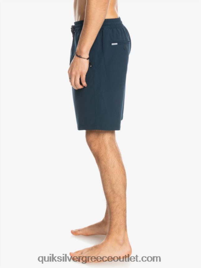 Ocean elastic 18 σορτς αμφίβια Quiksilver άνδρες 66LP84349 ναυτικό μπλέιζερ
