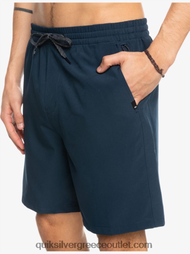 Ocean elastic 18 σορτς αμφίβια Quiksilver άνδρες 66LP84349 ναυτικό μπλέιζερ