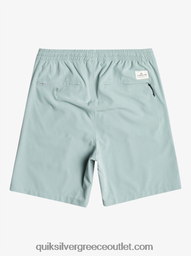 Ocean elastic 18 σορτς αμφίβια Quiksilver άνδρες 66LP84352 πράσινο περιβάλλον