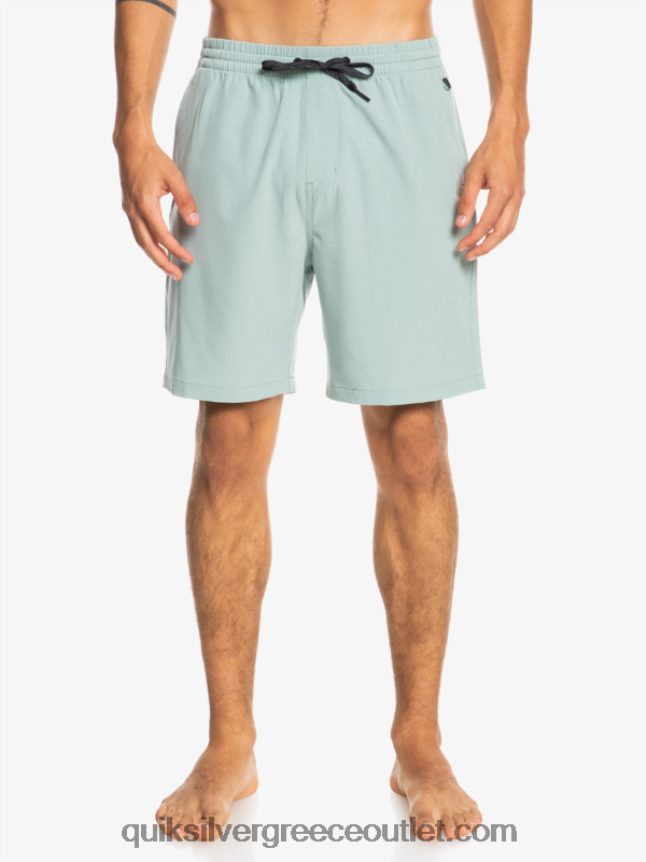Ocean elastic 18 σορτς αμφίβια Quiksilver άνδρες 66LP84352 πράσινο περιβάλλον