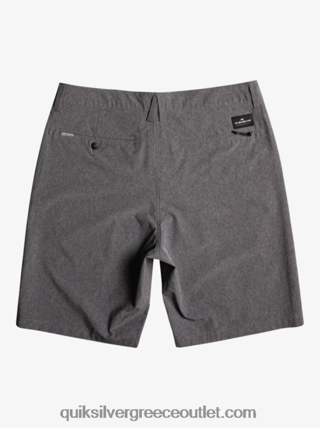 Union Heather 20 αμφίβια boardshort Quiksilver άνδρες 66LP8465 μαύρος
