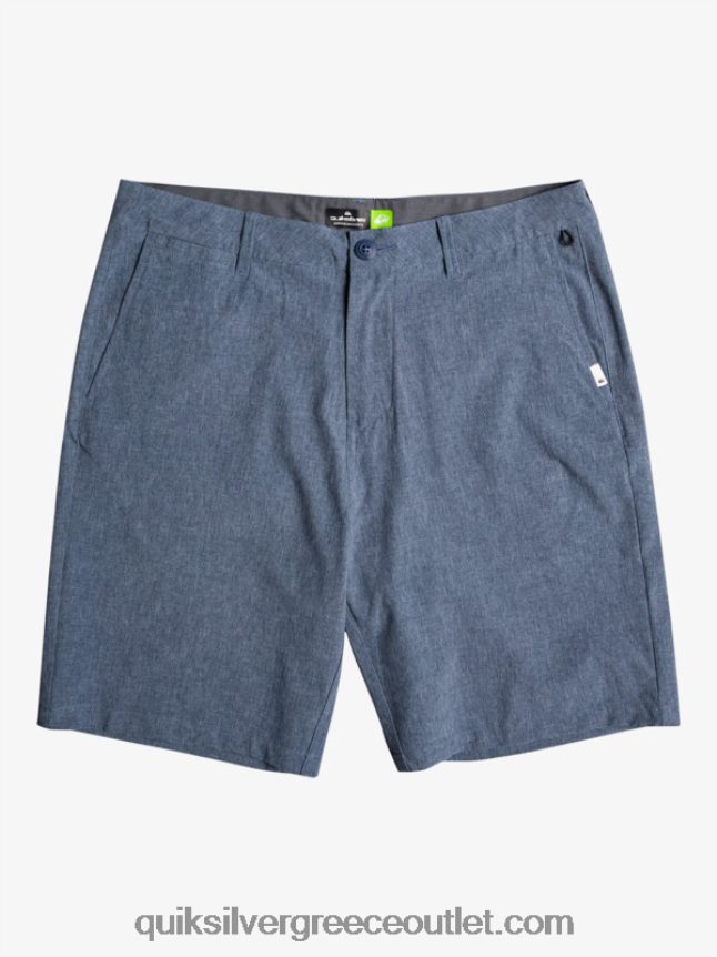 Union Heather 20 αμφίβια boardshort Quiksilver άνδρες 66LP8469 διακριτικά μπλε