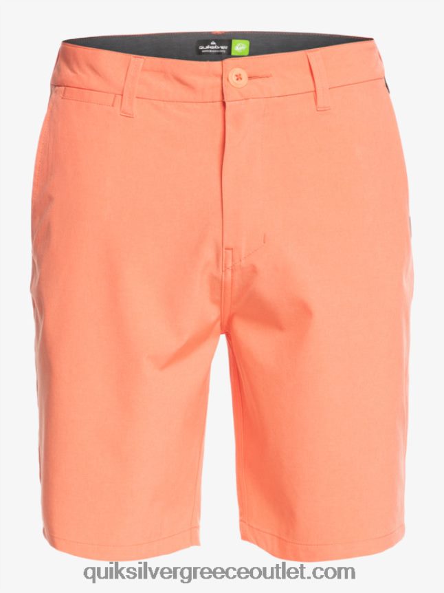 Union Heather 20 αμφίβια boardshort Quiksilver άνδρες 66LP8471 φρέσκος σολομός